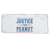 Justice For Peanut The Squirrel Usa Flag Large Microfiber Waffle Golf Towel
