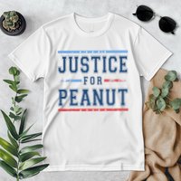 Justice For Peanut The Squirrel Usa Flag Premium T-Shirt