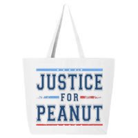 Justice For Peanut The Squirrel Usa Flag 25L Jumbo Tote