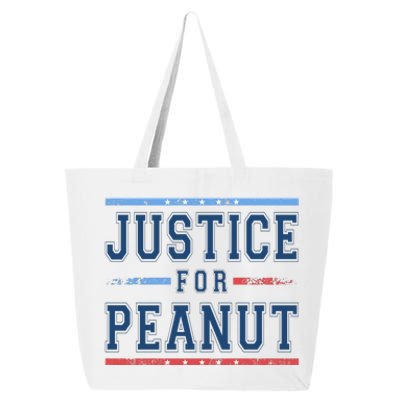 Justice For Peanut The Squirrel Usa Flag 25L Jumbo Tote