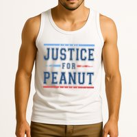 Justice For Peanut The Squirrel Usa Flag Tank Top