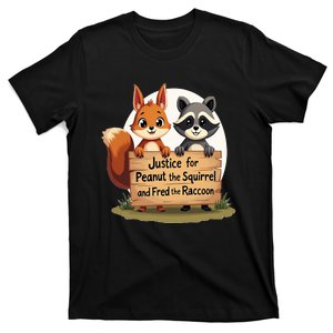 Justice For Peanut The Squirrel And Fred The Raccoon T-Shirt