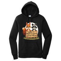 Justice For Peanut The Squirrel And Fred The Raccoon Women's Pullover Hoodie