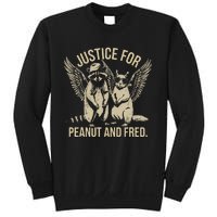 Justice For Peanut And Fred Peanut Squirrel Fred Raccoon Gift Sweatshirt