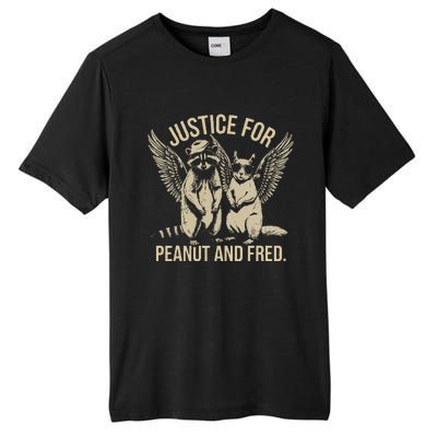 Justice For Peanut And Fred Peanut Squirrel Fred Raccoon Gift Tall Fusion ChromaSoft Performance T-Shirt