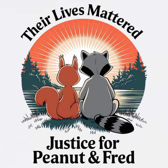 Justice For Peanut The Squirrel Justice For Fred The Raccoon Trending Design Mousepad
