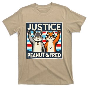 Justice For Pnut And Fred The Squirrel For Fred The Raccoon T-Shirt