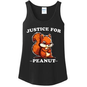 Justice For Peanut Ladies Essential Tank