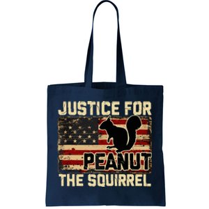 Justice For Peanut The Squirrel Peanut Squirrel Tote Bag