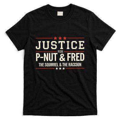 Justice For Pnut And Fred The Squirrel Peanut Justice T-Shirt