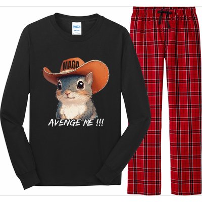 Justice For Peanut The Squirrel Wanted Long Sleeve Pajama Set