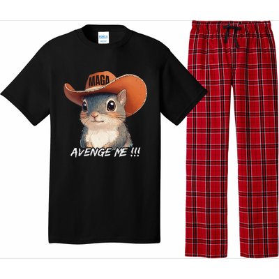 Justice For Peanut The Squirrel Wanted Pajama Set