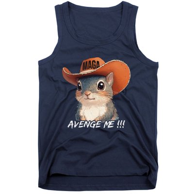 Justice For Peanut The Squirrel Wanted Tank Top