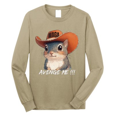 Justice For Peanut The Squirrel Wanted Long Sleeve Shirt