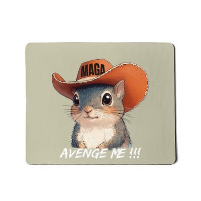 Justice For Peanut The Squirrel Wanted Mousepad