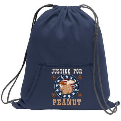 Justice For Peanut The Squirrel Justice For Fred The Raccoon Sweatshirt Cinch Pack Bag