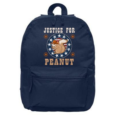 Justice For Peanut The Squirrel Justice For Fred The Raccoon 16 in Basic Backpack