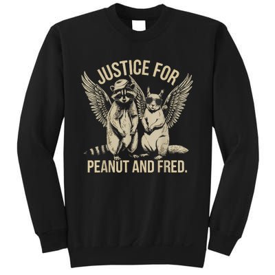 Justice For Peanut And Fred Peanut Squirrel Fred Raccoon Sweatshirt