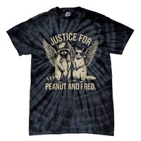 Justice For Peanut And Fred Peanut Squirrel Fred Raccoon Tie-Dye T-Shirt