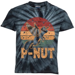 Justice For Peanut P’Nut Pnut Squirrel Lover Kids Tie-Dye T-Shirt