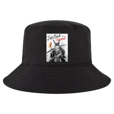 Justice For Peanut Squirrel Japanese Ink Artretro Cool Comfort Performance Bucket Hat