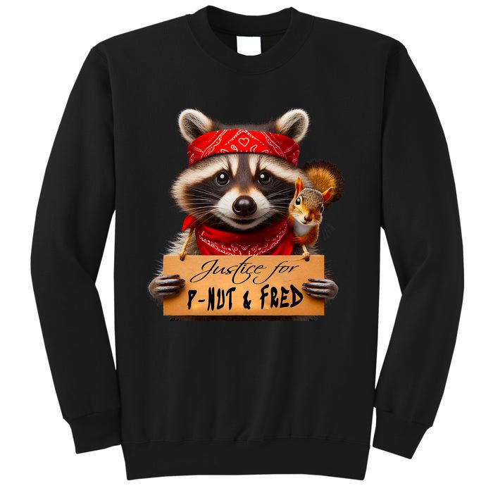 Justice For Peanut The Squirrel Pnut & Fred The Raccoon Sweatshirt