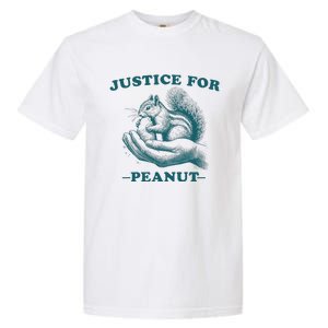 Justice For Peanut The Squirrel Peanut Squirrel Garment-Dyed Heavyweight T-Shirt