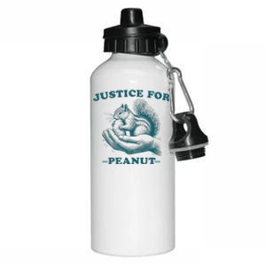 Justice For Peanut The Squirrel Peanut Squirrel Aluminum Water Bottle