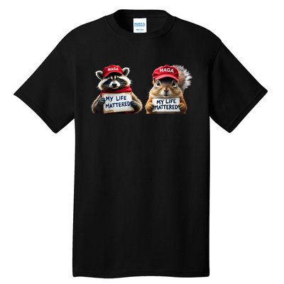 Justice For Peanut The Squirrel And Fred The Raccoon Tall T-Shirt