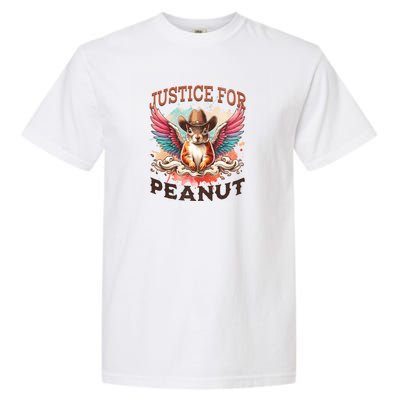 Justice For Peanut The Squirrel Peanut Squirrel Garment-Dyed Heavyweight T-Shirt