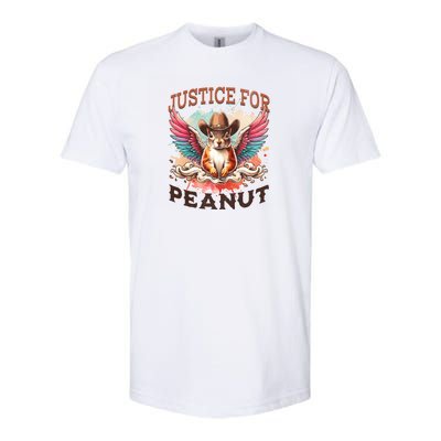 Justice For Peanut The Squirrel Peanut Squirrel Softstyle CVC T-Shirt