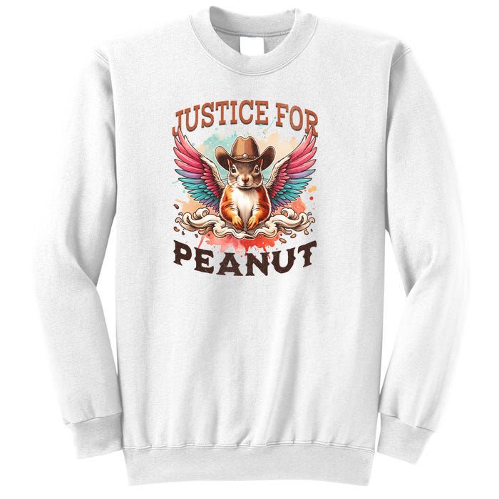 Justice For Peanut The Squirrel Peanut Squirrel Sweatshirt