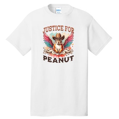 Justice For Peanut The Squirrel Peanut Squirrel Tall T-Shirt