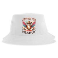 Justice For Peanut The Squirrel Peanut Squirrel Sustainable Bucket Hat