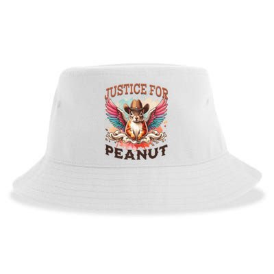 Justice For Peanut The Squirrel Peanut Squirrel Sustainable Bucket Hat