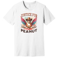 Justice For Peanut The Squirrel Peanut Squirrel Premium T-Shirt