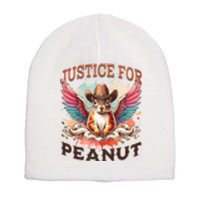 Justice For Peanut The Squirrel Peanut Squirrel Short Acrylic Beanie