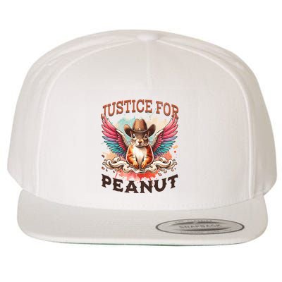 Justice For Peanut The Squirrel Peanut Squirrel Wool Snapback Cap