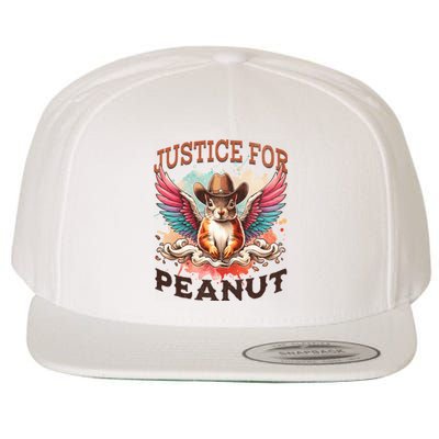 Justice For Peanut The Squirrel Peanut Squirrel Wool Snapback Cap