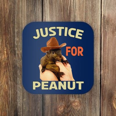 Justice For Peanut The Squirrel Coaster