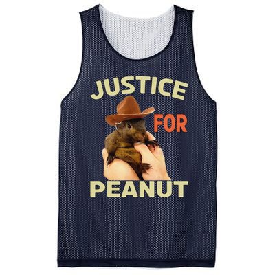 Justice For Peanut The Squirrel Mesh Reversible Basketball Jersey Tank