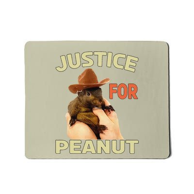 Justice For Peanut The Squirrel Mousepad