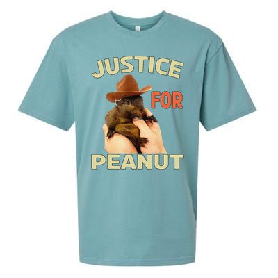 Justice For Peanut The Squirrel Sueded Cloud Jersey T-Shirt