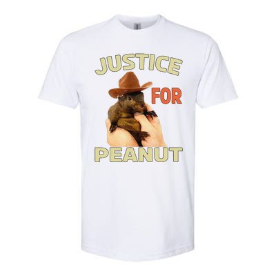 Justice For Peanut The Squirrel Softstyle CVC T-Shirt