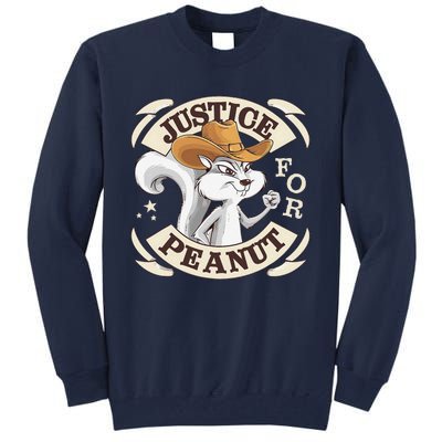 Justice For Peanut The Squirrel Tall Sweatshirt