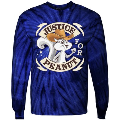 Justice For Peanut The Squirrel Tie-Dye Long Sleeve Shirt