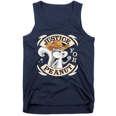 Justice For Peanut The Squirrel Tank Top