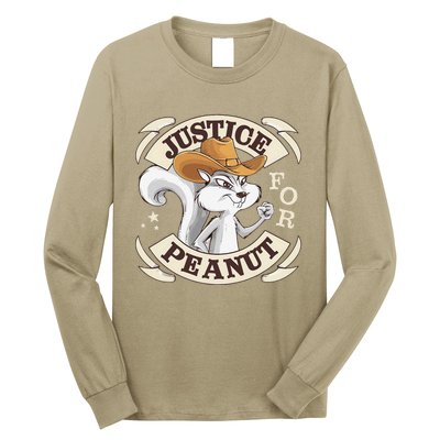 Justice For Peanut The Squirrel Long Sleeve Shirt