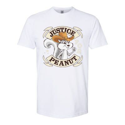 Justice For Peanut The Squirrel Softstyle CVC T-Shirt