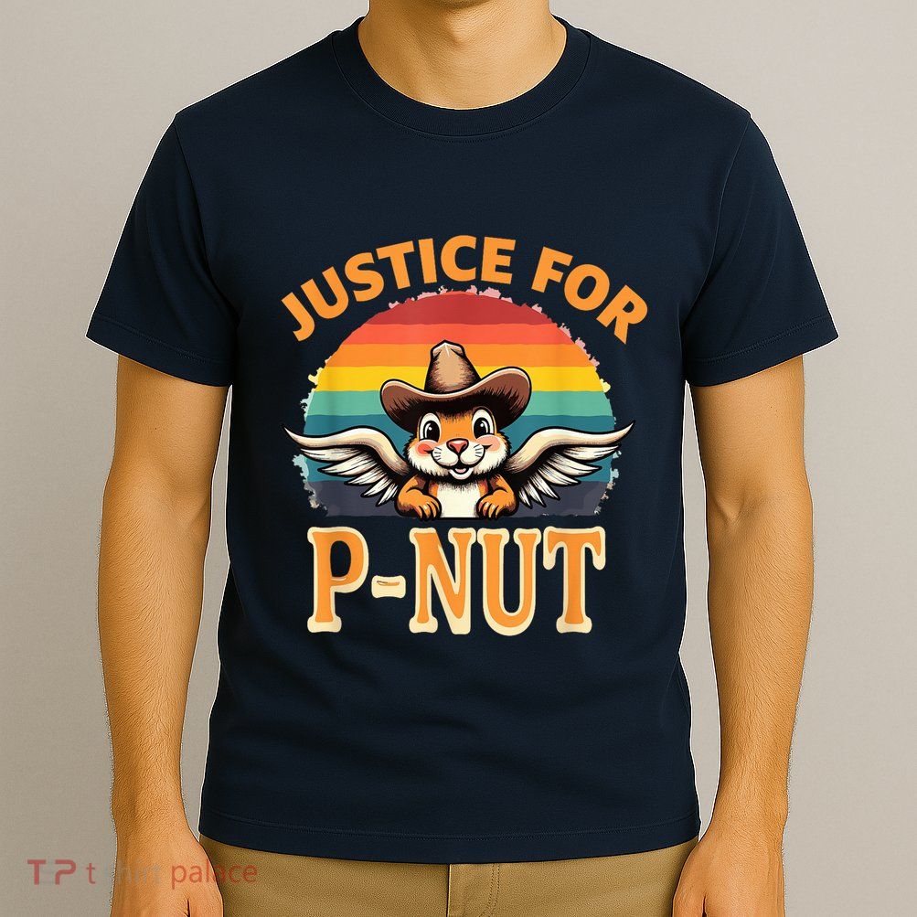Justice For Peanut P’Nut Pnut Squirrel Lover T-Shirt